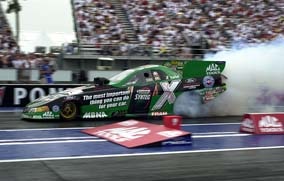 Car at Gatornationals in 2003