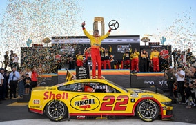Logano wins NASCAR Cup Championship