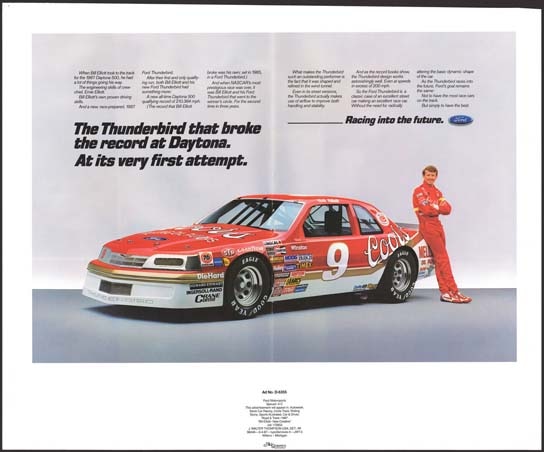 Thunderbird that broke the record at Daytona
