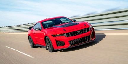 Mustang Dark Horse® SC on the road