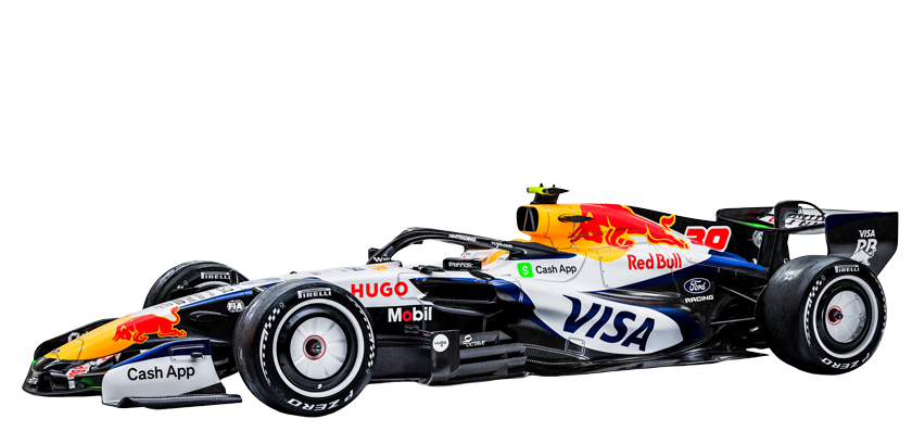 image of vcarb f1 car
