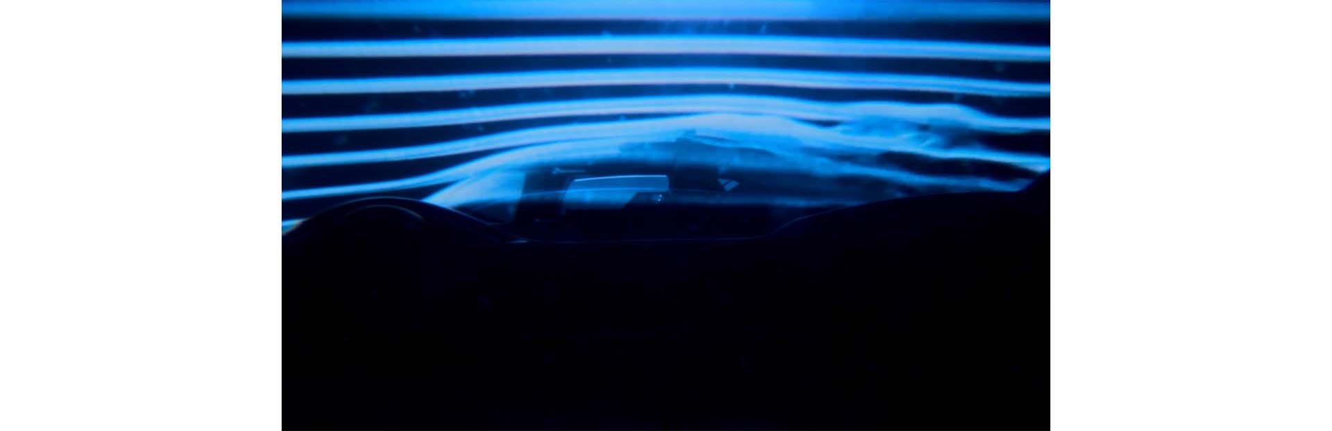 Shadow of vehicle