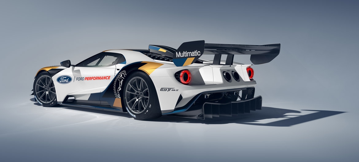 A side view of the next level Ford GT