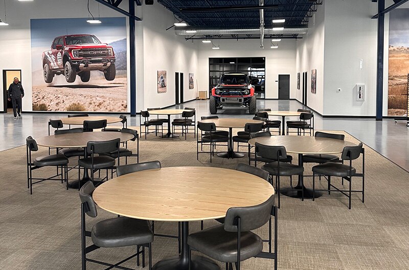 tables inside facility