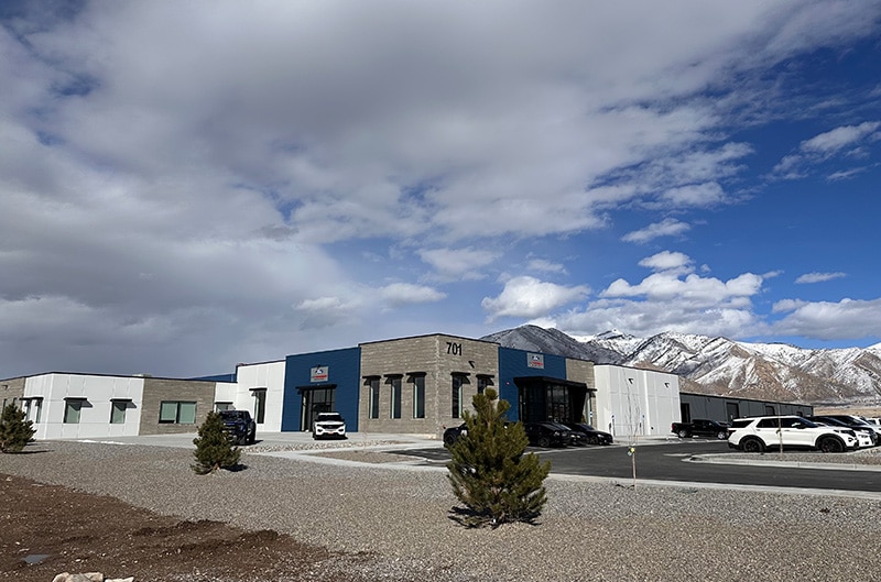 Exterior of new building