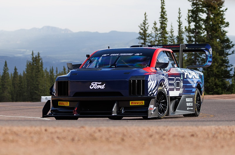 Ford F-150 Lightning SuperTruck on Pikes Peak