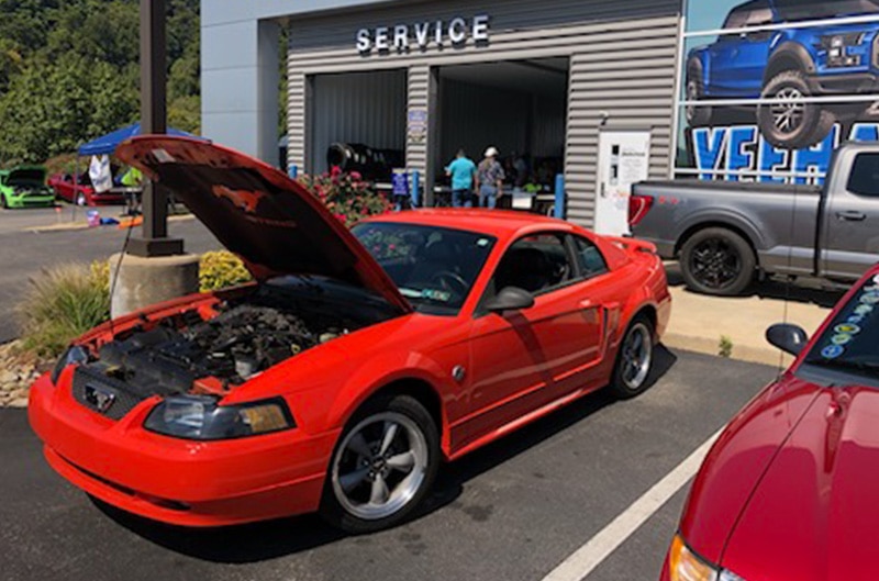 Mustang Club at Shultz Ford
