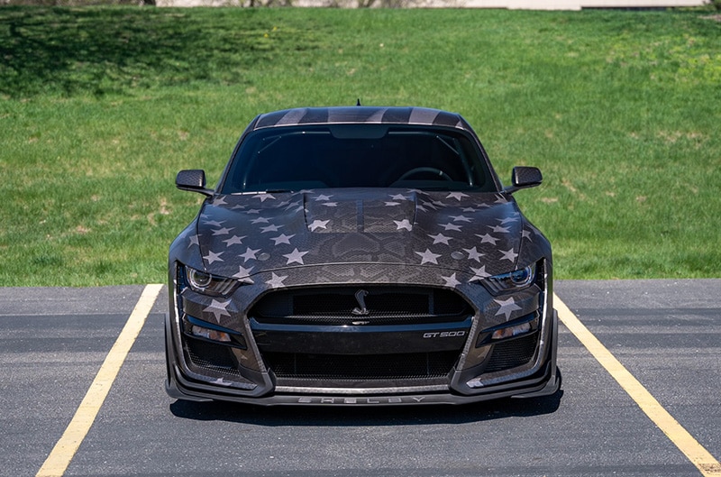 front end of mustang gt500