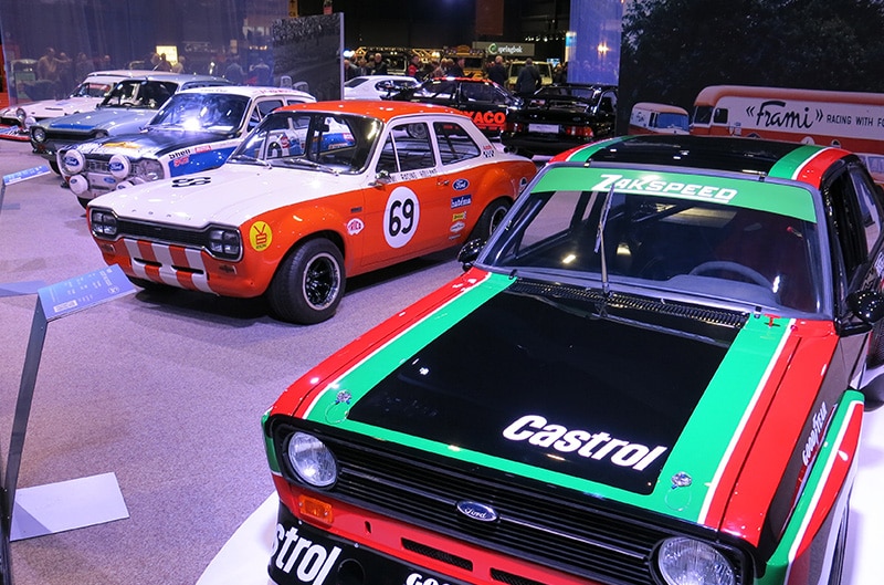 Ford compacts on display