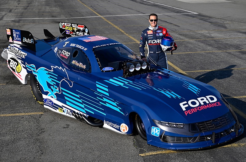 Bob Tasca III and his NHRA Funny Car