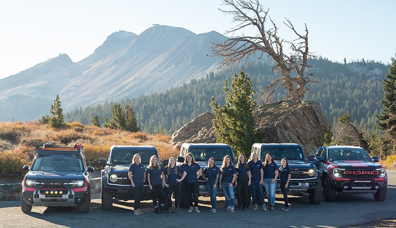 Rebelle Rally Ford Performance teams