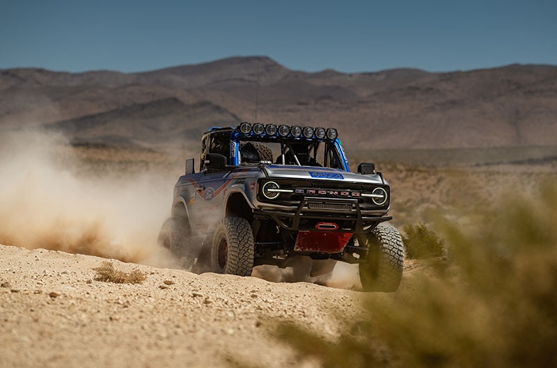 Ford Performance Racing School Bronco off roading