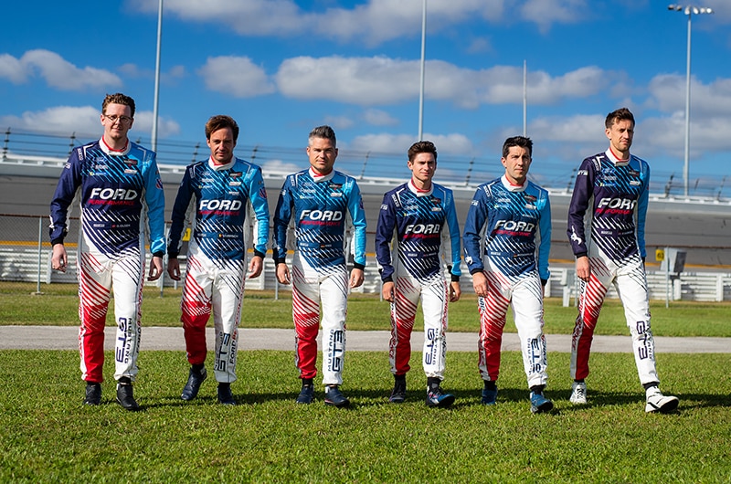 Ford Performance Mustang GT3 Drivers
